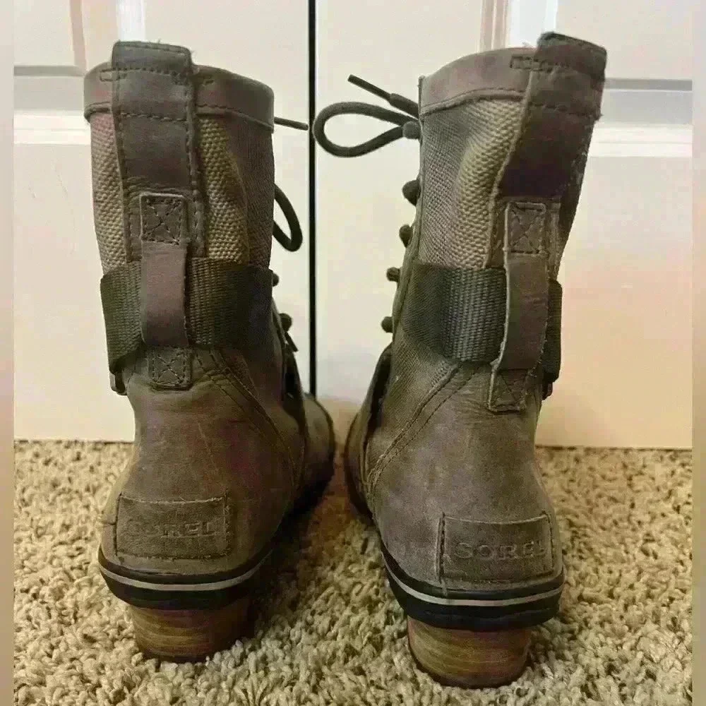 Sorel Lace Up Waterproof Boots